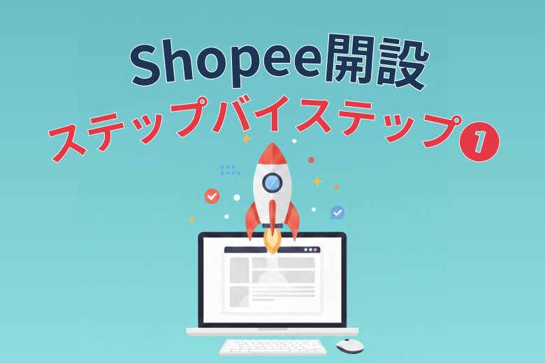 Shopee運営がしたい！まず最初にする「アカウント開設」の手順を徹底解説！;